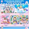 Art Supplies,Unicorn Drawing Set Coloring Kit Gift Art Box,Arts and Crafts for Kids Girls Boys with Crayon,Colored Pencil,Marker,Coloring Book,Water Cake,Stencil,Drwing Stuffs for Girls 4-10